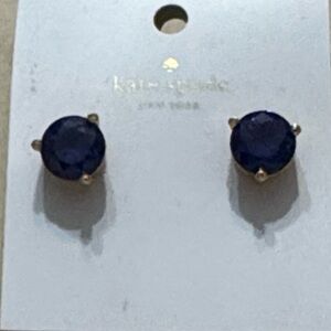 Kate Spade Navy Blue Stud Earrings